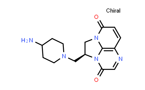 CAS No. 1075238-02-6, (S)-2-((4-aminopiperidin-1-yl)methyl)-1,2-dihydro-2a,5,8a-triazaacenaphthylene-3,8-dione