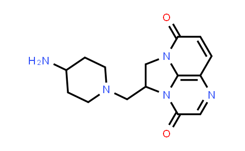 CAS No. 1075238-48-0, 3H,8H-2a,5,8a-Triazaacenaphthylene-3,8-dione, 2-[(4-amino-1-piperidinyl)methyl]-1,2-dihydro-