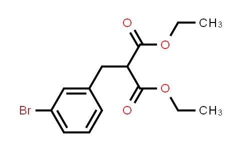 CAS No. 107558-73-6, diethyl 2-(3-bromobenzyl)malonate