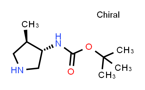 CAS No. 107610-73-1, tert-Butyl N-[trans-4-methylpyrrolidin-3-yl]carbamate