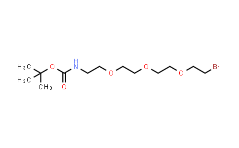 CAS No. 1076199-21-7, N-Boc-PEG4-bromide