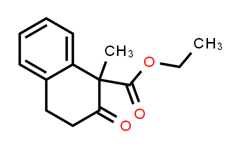 CAS No. 107620-73-5, Ethyl 1-methyl-2-oxo-1,2,3,4-tetrahydronaphthalene-1-carboxylate