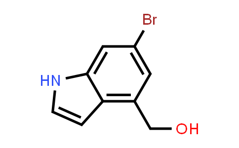 CAS No. 107650-24-8, (6-Bromo-1H-indol-4-yl)methanol