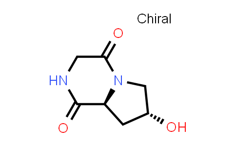 CAS No. 107676-54-0, (7R,8aS)-7-Hydroxy-octahydropyrrolo[1,2-a]piperazine-1,4-dione