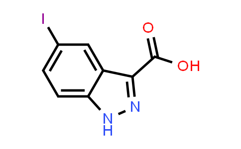 CAS No. 1077-97-0, 5-Iodo-1H-indazole-3-carboxylic acid