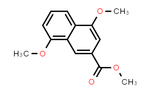 CAS No. 107775-36-0, 2-Naphthalenecarboxylic acid, 4,8-dimethoxy-, methyl ester