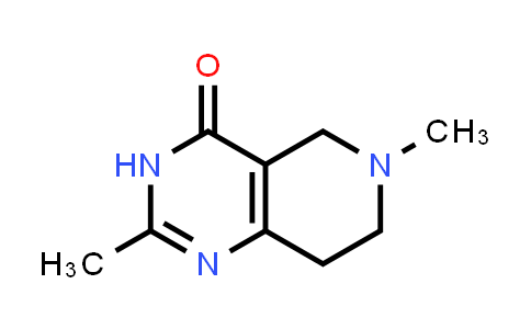 CAS No. 1078-16-6, 2,6-Dimethyl-5,6,7,8-tetrahydropyrido[4,3-d]pyrimidin-4(3H)-one