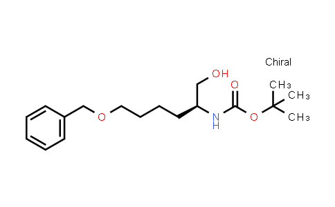 CAS No. 1079209-06-5, (S)-tert-butyl 6-(benzyloxy)-1-hydroxyhexan-2-ylcarbamate