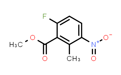 CAS No. 1079992-97-4, Methyl 6-fluoro-2-methyl-3-nitrobenzoate