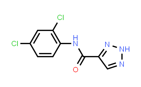 CAS No. 1080008-87-2, N-(2,4-Dichlorophenyl)-2H-1,2,3-triazole-4-carboxamide