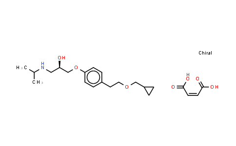 CAS No. 108008-10-2, Dextrobetaxolol (Z)-2-butenedioate salt