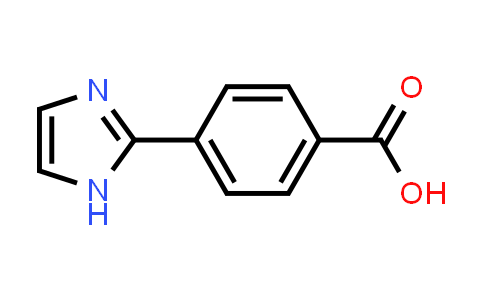 CAS No. 108035-45-6, 4-(1H-Imidazol-2-yl)benzoic acid
