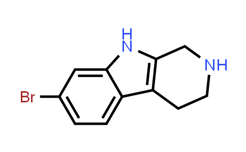 CAS No. 108061-47-8, 7-Bromo-2,3,4,9-tetrahydro-1H-pyrido[3,4-b]indole