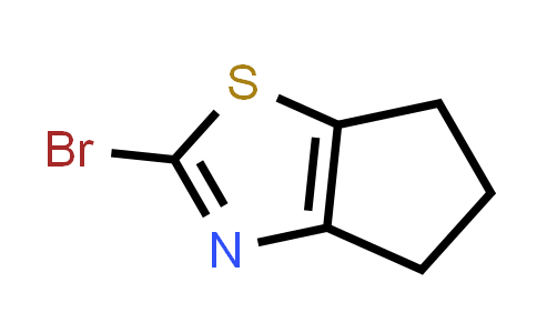 CAS No. 1080642-17-6, 2-Bromo-4H,5H,6H-cyclopenta[d][1,3]thiazole