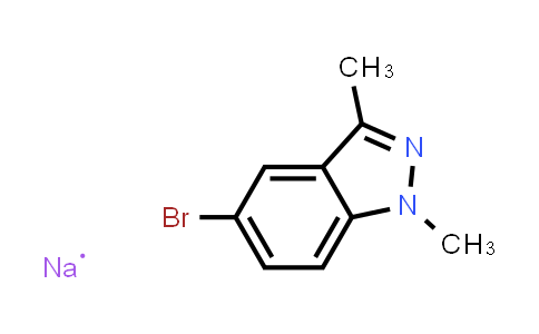 CAS No. 108084-47-5, 5-Bromo-1,3-dimethyl-1H-indazole (sodium)