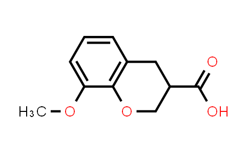 CAS No. 108088-19-3, 8-Methoxy-3,4-dihydro-2H-1-benzopyran-3-carboxylic acid