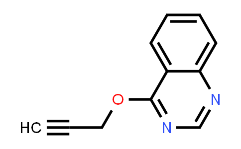 CAS No. 108160-14-1, 4-(Prop-2-yn-1-yloxy)quinazoline