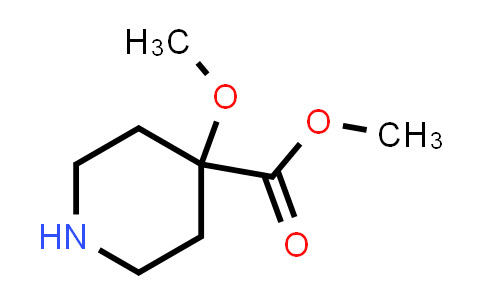 CAS No. 1082040-30-9, Methyl 4-methoxypiperidine-4-carboxylate