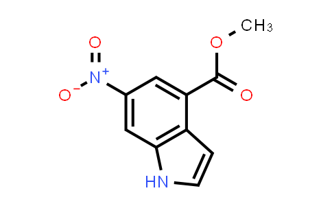 CAS No. 1082040-42-3, Methyl 6-nitro-1H-indole-4-carboxylate