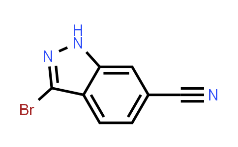 CAS No. 1082041-50-6, 3-Bromo-1H-indazole-6-carbonitrile