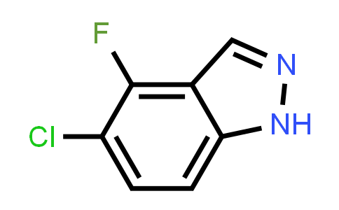 CAS No. 1082041-86-8, 5-Chloro-4-fluoro-1H-indazole