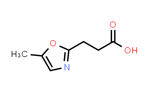CAS No. 1082398-97-7, 3-(5-Methyl-1,3-oxazol-2-yl)propanoic acid