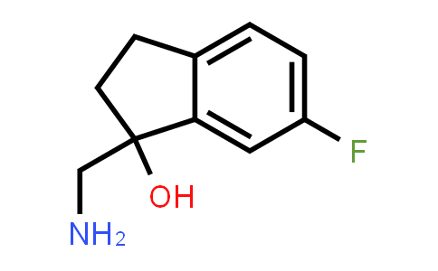 CAS No. 1082399-74-3, 1-(Aminomethyl)-6-fluoro-2,3-dihydroinden-1-ol