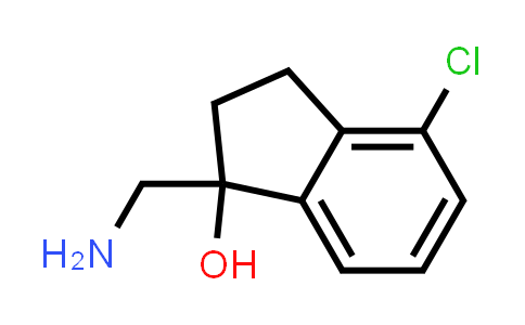 CAS No. 1082563-13-0, 1-(Aminomethyl)-4-chloro-2,3-dihydroinden-1-ol