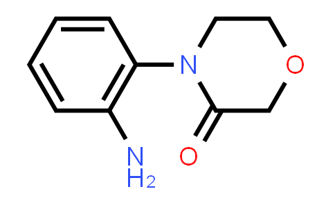 CAS No. 1082588-73-5, 3-Morpholinone, 4-(2-aminophenyl)-