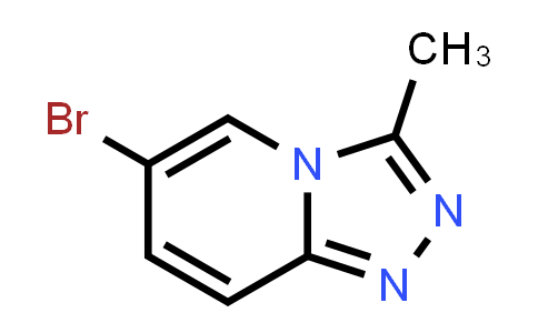 CAS No. 108281-78-3, 6-Bromo-3-methyl-[1,2,4]triazolo[4,3-a]pyridine