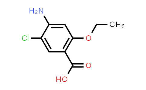 CAS No. 108282-38-8, 4-Amino-5-chloro-2-ethoxybenzoic acid