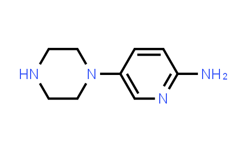 CAS No. 1082876-26-3, 5-(Piperazin-1-yl)pyridin-2-ylamine