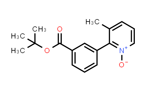 CAS No. 1083057-13-9, 2-(3-(tert-Butoxycarbonyl)phenyl)-3-methylpyridine 1-oxide