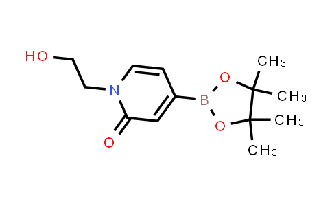 CAS No. 1083169-02-1, 1-(2-Hydroxyethyl)-4-(4,4,5,5-tetramethyl-1,3,2-dioxaborolan-2-yl)pyridin-2(1H)-one