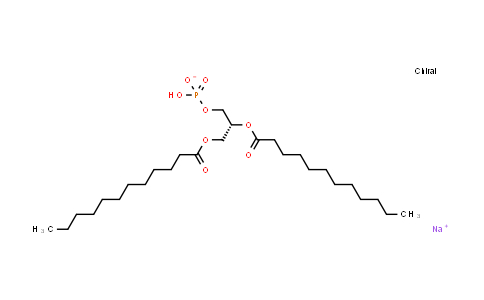 CAS No. 108321-06-8, 1,2-Dilauroyl-sn-glycero-3-phosphate (sodium salt)