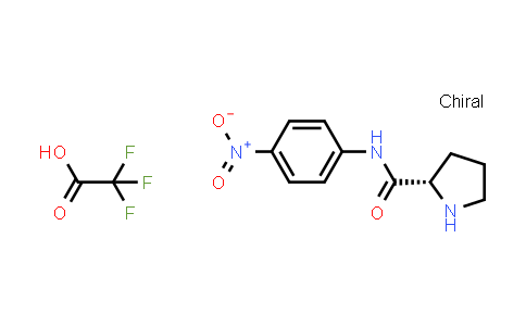 CAS No. 108321-19-3, (S)-N-(4-Nitrophenyl)pyrrolidine-2-carboxamide 2,2,2-trifluoroacetate