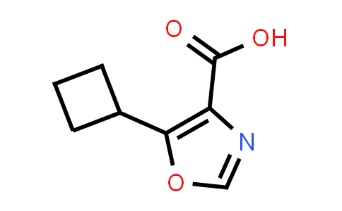 CAS No. 1083274-51-4, 5-Cyclobutyl-1,3-oxazole-4-carboxylic acid