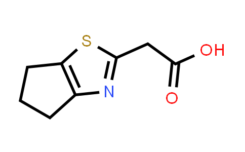 CAS No. 1083317-31-0, 4H-Cyclopentathiazole-2-acetic acid, 5,6-dihydro-