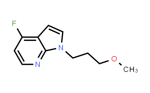 1093086-29-3 | 1H-Pyrrolo[2,3-b]pyridine, 4-fluoro-1-(3-methoxypropyl)-