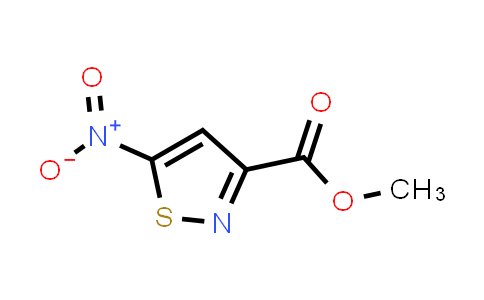 CAS No. 1094070-50-4, 3-Isothiazolecarboxylic acid, 5-nitro-, methyl ester