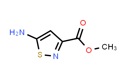 CAS No. 1094070-51-5, 3-Isothiazolecarboxylic acid, 5-amino-, methyl ester