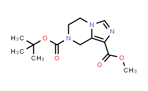 CAS No. 1094091-44-7, 7-(tert-Butyl) 1-methyl 5,6-dihydroimidazo[1,5-a]pyrazine-1,7(8H)-dicarboxylate