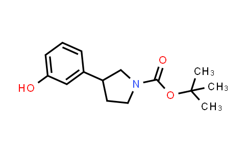 CAS No. 1094217-59-0, tert-Butyl 3-(3-hydroxyphenyl)pyrrolidine-1-carboxylate