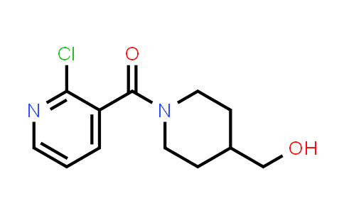 CAS No. 1094301-19-5, (2-Chloropyridin-3-yl)-[4-(hydroxymethyl)piperidin-1-yl]methanone