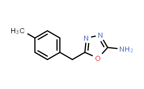 CAS No. 1094423-79-6, 5-(4-Methylbenzyl)-1,3,4-oxadiazol-2-amine