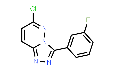 CAS No. 1094425-19-0, 6-Chloro-3-(3-fluorophenyl)[1,2,4]triazolo[4,3-b]pyridazine