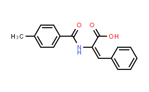 CAS No. 109448-26-2, 2-[(4-Methylphenyl)formamido]-3-phenylprop-2-enoic acid