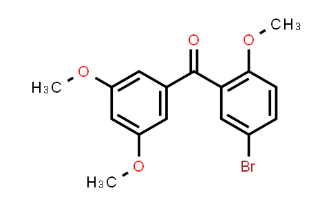 CAS No. 1094749-23-1, (5-Bromo-2-methoxyphenyl)(3,5-dimethoxyphenyl)methanone