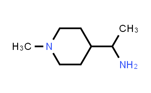 CAS No. 1095499-33-4, 1-(1-Methylpiperidin-4-yl)ethan-1-amine
