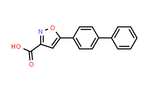 CAS No. 109558-73-8, 5-Biphenyl-4-ylisoxazole-3-carboxylic acid